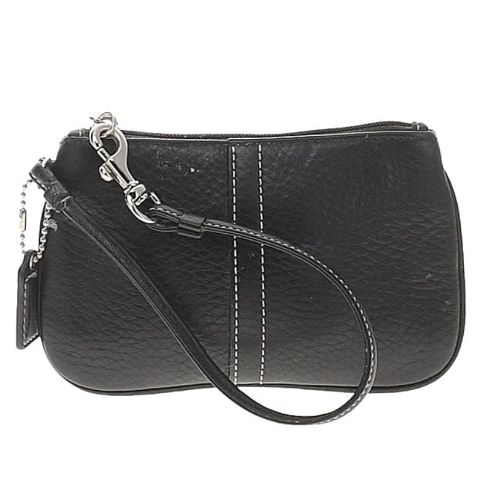 Coach Leather Wristlet